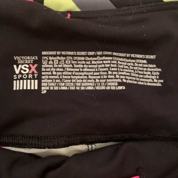 Victoria Secret Sport Crop Knockout Capri - Picture 5 of 5